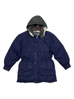 NAUTICA Duck Down Fill Winter Puffer Parka Jacket Coat Mens Medium